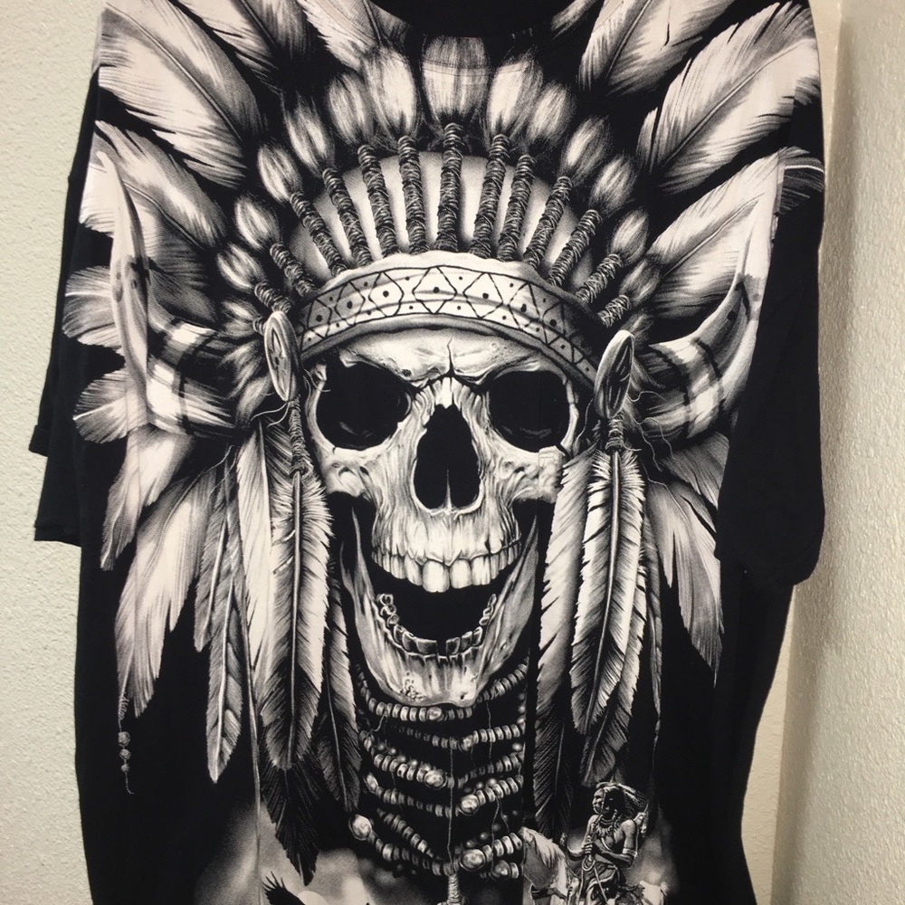 Skull Indian shirt